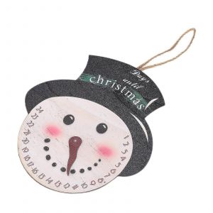 Nouvelle de No&euml;l en Bois Pendentif D&eacute;coration de l'Arbre de No&euml;l Pendentif de No&euml;l de l'Horloge de la Porte Pendentif (marionnettes Homme Pendentif) - Neuf