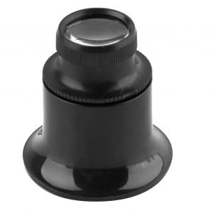 Loupe Monoculaire 20x Pour Reparation De Montres, Legere Et Portable, Avec Oillets Pour Bijoux - Neuf