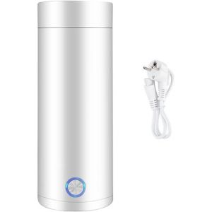 Bouilloire Portable De Voyage, 400Ml Mini Bouilloire Electrique De Voyage, Petite Bouilloire Electrique De Voyage, &Eacute;bullition Rapide De 3 Minutes Avec Cordon D&iquest;Alimentation S&eacute;parable - Neuf