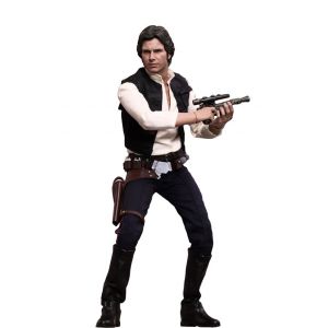 Figurine Hot Toys Mms261 - Star Wars 4 : A New Hope - Han Solo Deluxe Version - Neuf