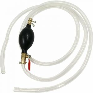 Pompe Manuelle Portable De Transfert D'eau Liquide, Pompe Manuelle De Siphon De Carburant De Voiture De Transport Manuel Portable Pour Tondeuse À Gazon À Essence, Pompe Manuelle (2M) - Neuf