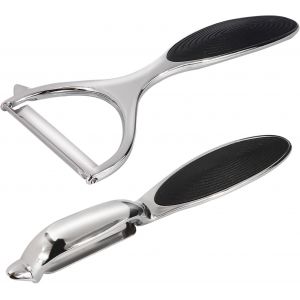 Lbgwp60-Lot De 2 Éplucheur, Peeler, Y & En Forme De I, Avec Lame Tranchante En Acier Inoxydable & Poignée Antidérapante, Pour Cuisine, Pour Légumes Fruits - Neuf
