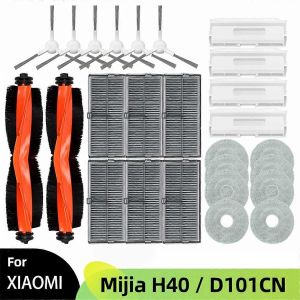 Lot de 26 accessoires pour aspirateur robot H40/D101CN, brosse lat&eacute;rale principale, filtre Hepa, chiffons de nettoyage, sac &agrave; poussi&egrave;re - Neuf