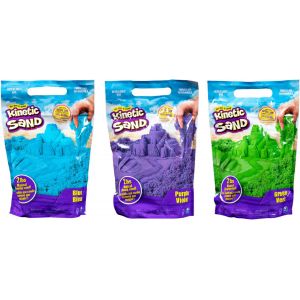 ERYI-Sable Magique - Pack De Couleur 907 G - Sculptez À L'Infini Ce Sable À Modeler Comme De La Pâte À Modeler - Jouet Enfant 3 Ans Et + - Loisirs Créatifs - Modèle Aléatoire - Neuf