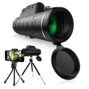 Monoculaire - HD Telescope - Zoom 40x60 - Vision Nocturne - Chasse - Noir - Neuf