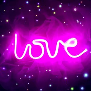 (Rose) Enseigne Lumineuse Led Love Art Néon Décorative - Décoration Murale/De Table Pour Mariage, Chambre D'enfant, Salon, Maison, Bar, Pub, Hôtel, Plage, Loisirs - Neuf