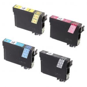 T2991 Jeu de cartouches d'encre compatibles 4 couleurs pour imprimantes Epson XP 235/247/245/332/335/342 - Neuf