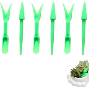 Juego De 3 Herramientas De Jardinería Portátiles Para Plantar, Incluye Estaca Y Tenedor, Pala Para Trasplantar Y Herramientas Manuales Para Plantar. - Neuf