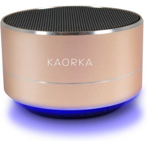 KAL-474051 Kaorka Enceinte Bluetooth Avec Lumière Led Rose - Neuf