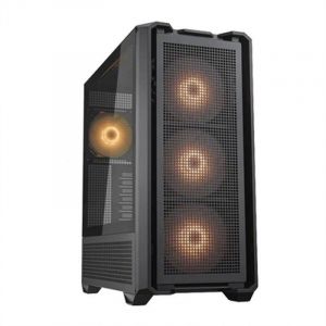 Boitier PC Grand Tour E-ATX Cougar MX600 RGB avec panneaux vitr&eacute;s - Noir - Neuf