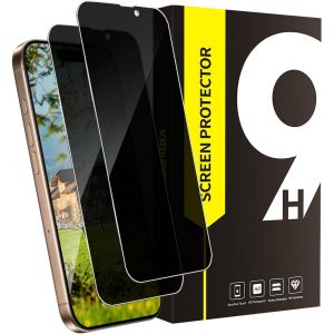 Kal-Lot De 2 Films De Protection D'&eacute;cran En Verre Blind&eacute; Pour Iphone 16 Pro Max, Film De Confidentialit&eacute; 2.5d, Anti-Traces De Doigts, Anti-Espion, Confidentialit&eacute; 16 Pro Max, Haute Sensibilit&eacute; - Neuf