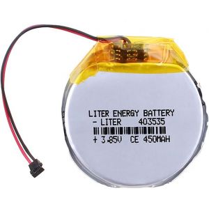Batterie 403535 LiPo 3,85 V 450 mAh 1,73 Wh 1S 5C Liter Energy Battery pour Finow x3 Finow x5 &eacute;lectronique rechargeable montre intelligente lumi&egrave;re - Ne convient pas pour radio contr&ocirc;le 35x4mm - Neuf