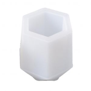 Artisanat Savon Arôme Plâtre Silicone Moule Fait À La Main Rhexagon Porte-Stylo Moule-Fg-Yuhao - Neuf
