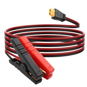 XT60 1.8M Female to Alligator Clip 16AWG XT60 Battery Clip Charging Cable - Neuf
