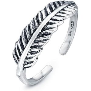 Bague D'orteil En Argent Sterling 925 R&eacute;glable Pour Femme | Vague Coeur Fleur Ouverte Dauphin Couronne Feuille Bijoux De Pied Plage Boh&egrave;me - Neuf