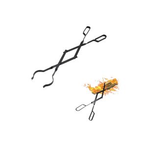 Pince &Agrave; B&ucirc;ches En Acier De 66 Cm Pour Chemin&eacute;e, Po&ecirc;le &Agrave; Bois, Camping Et Foyer Ext&eacute;rieur - Neuf