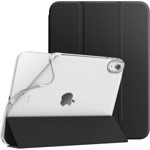 Coque Pour Ipad A16 11ème Génération 11 Pouces 2025, Ipad 10ème Génération 2022 10,9 Pouces, Mince Étui Tri-Fold En Tpu Souple Translucide Avec Réveil/Sommeil Auto, Noir[Coq5185617] - Neuf
