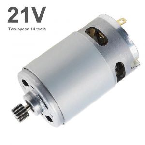 RS550 Moteur à courant continu 82mm 14 dents Micro moteur RS 550 21V 28000RPM Moteur de scie électrique pour mini scie à main rechargeable - Neuf