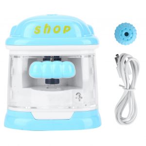Taille-crayon electrique, coupe-crayon automatique, double alimentation, papeterie pour etudiants, bleu - Neuf