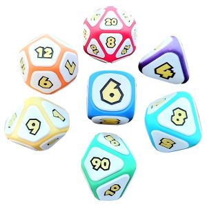 7pcs Champignon Partie De Table De Jeu De Rôle De Jeu De Dés, Jeux Cool Dnd Dés Set D D Famille Table Dic - Neuf