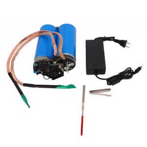 Mini poste a souder par points, condensateur 1500F, ecran LCD 10W, stylo a souder 23,6 pouces, portable, prise US 100V-240V - Neuf