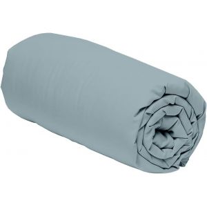 - Drap Housse 180 X 200 Cm Grand Bonnet 30 Cm Idéal Matelas Epais - Percale 80 Fils Uni - Plusieurs Couleurs Et Tailles Uni Bleu Ciel - Neuf