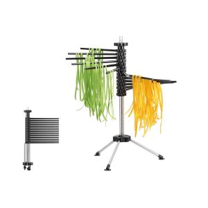 S&eacute;choir &Agrave; P&acirc;tes Rotatif Manuel Pliable &Agrave; 14 Bras Pour Un S&eacute;chage Efficace - Neuf