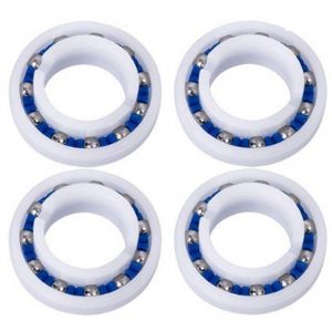 Jeu de 4 roulements à billes adaptables pour robot nettoyeur de piscine 180 Wheel C60, Dimensions : extérieur 1,1 po, intérieur 0,6 po - Neuf