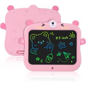 Tablette D'&Eacute;criture Lcd Pour Enfants, Tablette De Dessin Color&eacute;e De 8,5 Pouces, Jouets &Eacute;ducatifs, Cadeaux D'Anniversaire Pour Gar&ccedil;ons Et Filles &Acirc;g&eacute;s De 3, 4, 5, 6, 7 Et 8 Ans(Rose) - Neuf