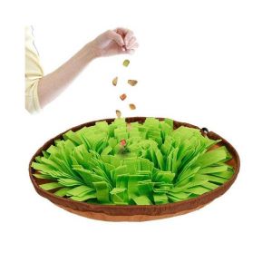 Tapis De Reniflage Interactif Pour Chien - Couverture De Nez &Eacute;cologique Pour Friandises Et Jouets, Parfaite Pour La Stimulation Mentale Et Le Plaisir De Recherche De Nourriture - Neuf