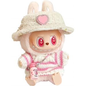 Vetement Peluche Ensemble Sweat à CapucheVêtements de Poupée en Peluche de 17 cm S'applique à Plush Doll (C) - Neuf