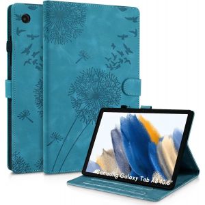 Coque Samsung Galaxy Tab A8 10.5 Pouces Pissenlit Housse En Tablette Cuir Tpu Cover Case Étui Housse De Protection Pour Samsung Tab A8 2022 Sm-X200/Sm-X205 Bleu.[F3099] - Neuf