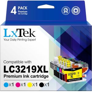 ERYI-Lc3219Xl Lc3219 Xl D'Encre Compatible Pour Brother Lc3219Xl Lc3217 Lc3219 Xl Pour Brother Mfc-J5330Dw Mfc-J5335Dw Mfc-J5730Dw Mfc-J6530Dw Mfc-J6930Dw Mfc-J6935Dw (Noir Cyan Magenta Jaune) - Neuf