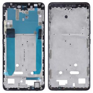 Cadre LCD avant avec touches laterales pour BQ Aquaris X2/X2 Pro (noir) - Neuf