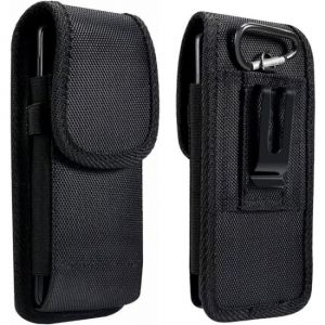 Sac banane Oxford 5,5 pouces pour téléphone portable, avec ceinture, étui vertical pour homme, sans velcro, en nylon et velcro - Neuf