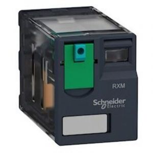 Schneider Electric - Zelio Relay Rxm - Relais Miniature - Embrochable - Test - 4of - 12a - 230vac (rxm4ab1p7) - Neuf
