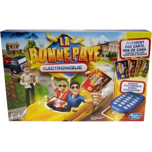 Hasbro La Bonne Paye Electronique - Jeu De Societe Familial - Jeu De Plateau - Version Fran&ccedil;aise - Multicolore[Z1838] - Neuf