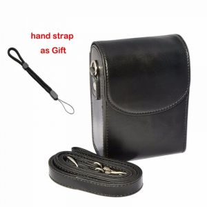Étui en cuir PU pour appareil photo,housse de protection pour Panasonic Lumix LX10 LX15 LX5 LX3 TZ90 TZ70 TZ60 TZ50 TZ40 TZ30 ZS80 ZS70 ZS50 - Type Black - Neuf