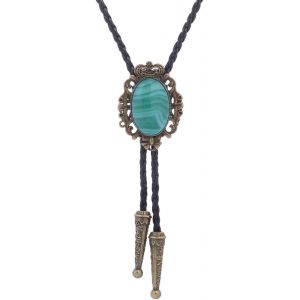Meimie-Bolo Cravate Vintage Western Cowboy Cuir Cravate Collier Cravate Pour Costume Accessoire Robe - Neuf