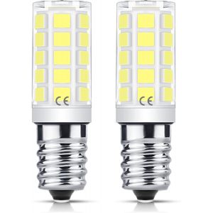Kalanka-E14 Led Blanc Froid 6000k 3w /410lm E14 Led Lampe Remplacement 40w Ampoule Halog&iquest;&iquest;Ne Pour Capot D'&iquest;&iquest;Chappement, Lampe De R&iquest;&iquest;Frig&iquest;&iquest;Rateur, Lampes De Sel, Non Dimmable, Paquet De 2 - Neuf