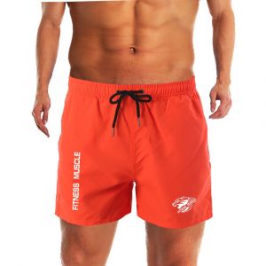 Bermuda Short De Plage Pour Hommes,Doublure En Maille,Pantalon De Bain,Séchage Rapide,Surf,Short De Plage,Fitness,Muscle,Pantalon De Sport Aquatique,Été-S-U - Neuf