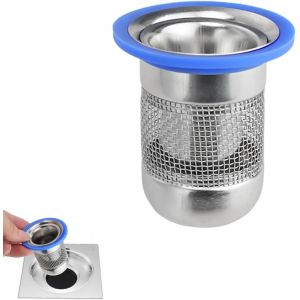 Clapet Anti Odeur,Anti Odeur Douche avec Filet Filtrant,Noyau de Bouchon Douche Anti Odeurr,Siphon Douche Les Insectes et Les Odeurs,pour Salles de Bains et Cuisines - Neuf