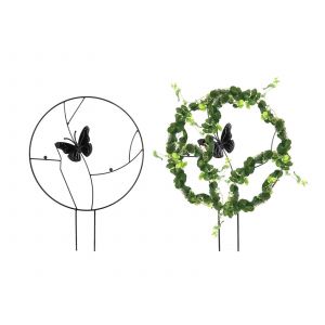 Tuteur papillon pour plantes grimpantes - Lot de 2 - Neuf