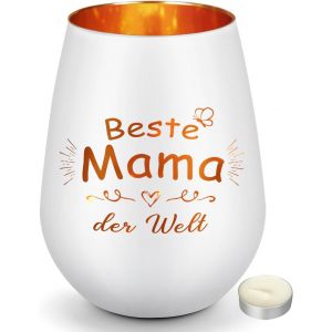 Kalanka-Cadeaux Pour Maman, Photophore En Verre, Cadeau D'anniversaire Pour Maman, Femme, Grand-Mère, Noël, Fête Des Mères - Neuf