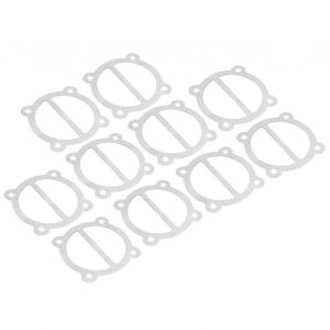 Compresseur d'air joint en aluminium plaque d'étanchéité remplacement cylindre 65mm 10pcs - Neuf