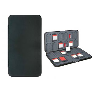 Bo&icirc;te de rangement magn&eacute;tique pour cartes de jeu Nintendo Switch Lite OLED 24 emplacements - Neuf