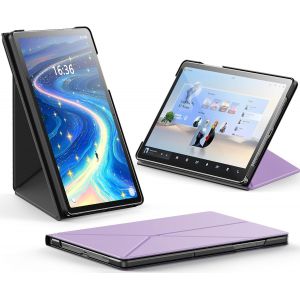 Étui Pour Samsung Galaxy Tab A9+/A9 Plus 11"" 5g, Fin Et Pliable Avec Support Horizontal Et Vertical, Étui De Protection Pour Tablette Galaxy Tab A9 Plus (2023), Lilas Violet.[F3939] - Neuf