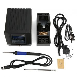 XYONG Station de soudage intelligente HK-1000, fer a souder sans plomb, affichage numerique, 90 W, 150480 ¡ãC, prise US 220 V - Neuf
