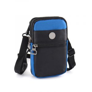 De sport Petit Tactique Pochette Ceinture Sac de Taille de Sac à Bandoulière pour Hommes Femmes Téléphone Cellulaire Fanny Pack Sac de Voyage avec Boucle pour iPhone Samsung Wiko Smar - Neuf