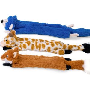 3 Pack Squeaky Dog Toys,No Filler,Crinkle Plush Dog Toys For Large Breed Dogs,Durable Chew Toy,Puppy Toy.[C2] - Neuf